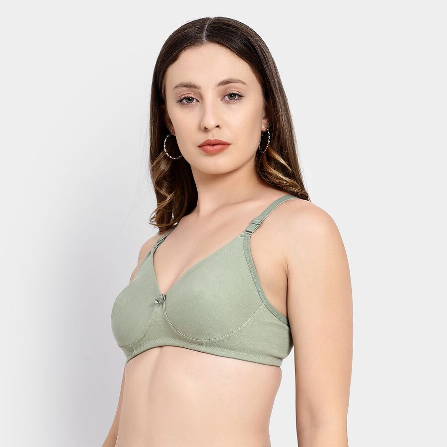 Ladies' Non-Padded Bra, Light Green, large image number null